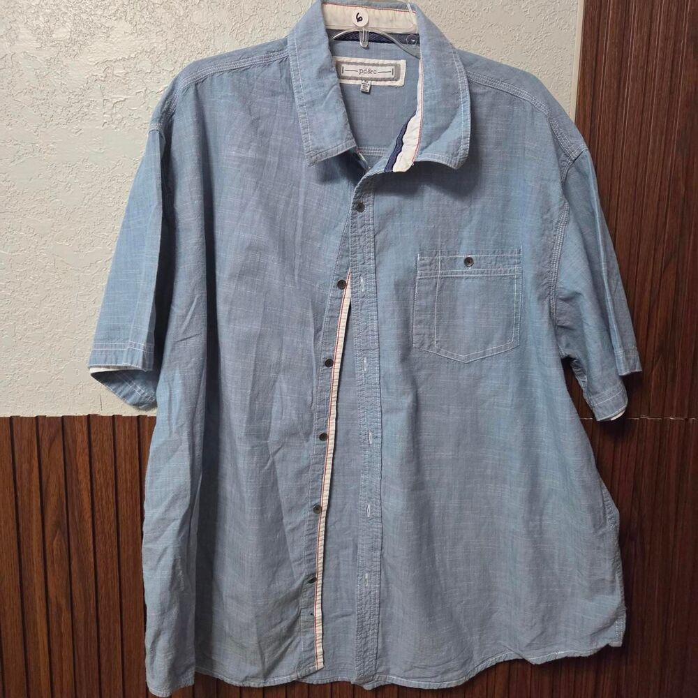 Pd-c Men's Blue Shirt